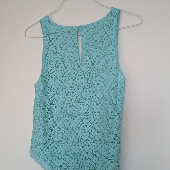 Aritzia Talula light blue lace tank Size S - Picture 3 of 4